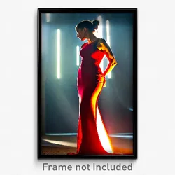 Pixel Art Poster - Stunning Slit (8 Bit Psychedelic Trippy Video Game Print)