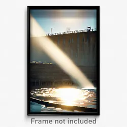 Pixel Art Poster - Creative Dam (8 Bit Psychedelic Trippy Video Game Print)