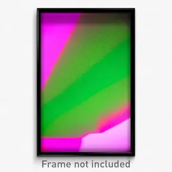 Pixel Art Poster - Green Territory (8 Bit Psychedelic Trippy Video Game Print)