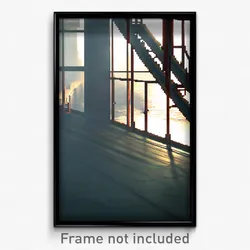 Pixel Art Poster - Vacant Isthmus (8 Bit Psychedelic Trippy Video Game Print)