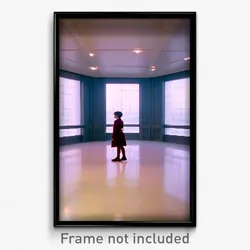 Pixel Art Poster - Infinite Room (8 Bit Psychedelic Trippy Video Game Print)