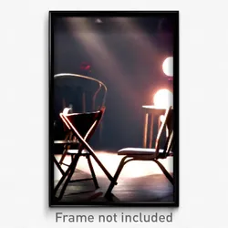 Pixel Art Poster - Glaring Chair (8 Bit Psychedelic Trippy Video Game Print)