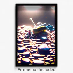 Pixel Art Poster - Vibrating Heap (8 Bit Psychedelic Trippy Video Game Print)