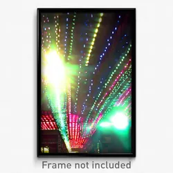 Pixel Art Poster - Dizzying Furth (8 Bit Psychedelic Trippy Video Game Print)