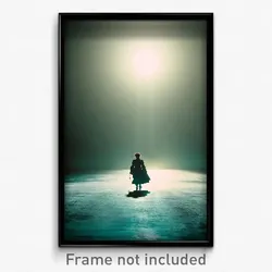 Pixel Art Poster - Strange Downs (8 Bit Psychedelic Trippy Video Game Print)