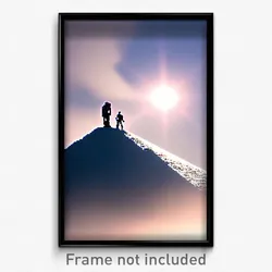 Pixel Art Poster - Different Summit (8 Bit Psychedelic Trippy Video Game Print)