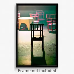 Pixel Art Poster - Musty Chair (8 Bit Psychedelic Trippy Weird Video Game Print)