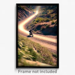 Pixel Art Poster - Dangerous Switchback (8 Bit Psychedelic Video Game Print)