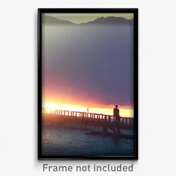 Pixel Art Poster - Unimaginable Vista (8 Bit Psychedelic Video Game Print)