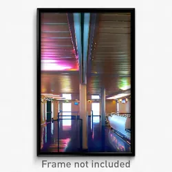 Pixel Art Poster - Spotless Cruise (8 Bit Psychedelic Trippy Video Game Print)