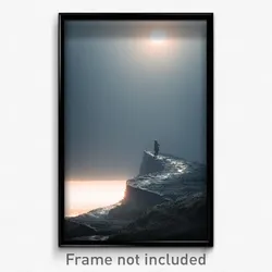 Pixel Art Poster - Flawless Meander (8 Bit Psychedelic Trippy Video Game Print)