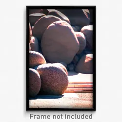 Pixel Art Poster - Voluminous Stone (8 Bit Psychedelic Trippy Video Game Print)
