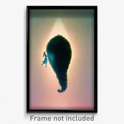 Pixel Art Poster - Pure Strand (8 Bit Psychedelic Trippy Weird Video Game Print)