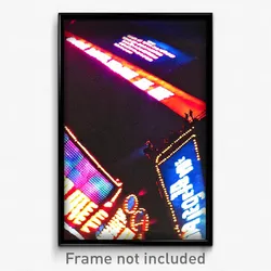 Pixel Art Poster - Great Movie Festival (8 Bit Psychedelic Video Game Print)