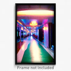 Pixel Art Poster - Original Cruise (8 Bit Psychedelic Trippy Video Game Print)