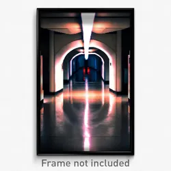 Pixel Art Poster - Underground Vike (8 Bit Psychedelic Trippy Video Game Print)