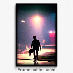 Pixel Art Poster - Musty Ghetto (8 Bit Psychedelic Trippy Video Game Print)