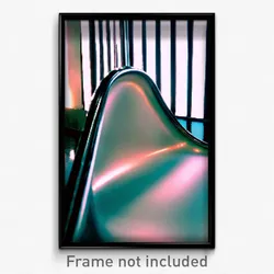 Pixel Art Poster - Polished Slide (8 Bit Psychedelic Trippy Video Game Print)