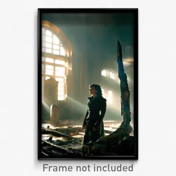 Pixel Art Poster - Rare Remains (8 Bit Psychedelic Trippy Video Game Print)