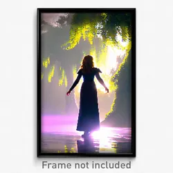 Pixel Art Poster - Normal Glade (8 Bit Psychedelic Trippy Video Game Print)