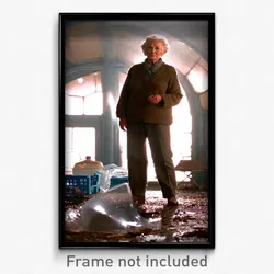 Pixel Art Poster - Elderly Plastic (8 Bit Psychedelic Trippy Video Game Print)