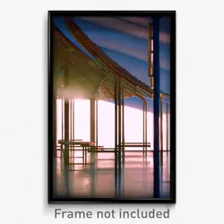 Pixel Art Poster - Slim Shelter (8 Bit Psychedelic Trippy Video Game Print)