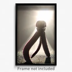 Pixel Art Poster - Harmonious Hibernaculum (8 Bit Psychedelic Video Game Print)