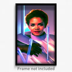 Pixel Art Poster - Digital Plastic (8 Bit Psychedelic Trippy Video Game Print)