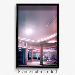 Pixel Art Poster - Attractive Hospital (8 Bit Psychedelic Video Game Print)