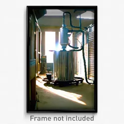 Pixel Art Poster - Pleasant Drying Machine (8 Bit Psychedelic Video Game Print)