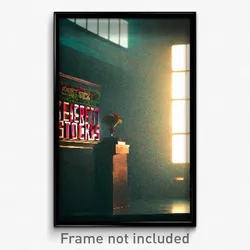 Pixel Art Poster - Secret Stocks (8 Bit Psychedelic Trippy Video Game Print)