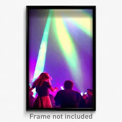 Pixel Art Poster - Unrealistic Fest (8 Bit Psychedelic Trippy Video Game Print)