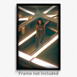 Pixel Art Poster - Conventional Chamber (8 Bit Psychedelic Video Game Print)