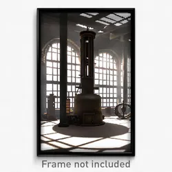 Pixel Art Poster - Round Foundry (8 Bit Psychedelic Trippy Video Game Print)