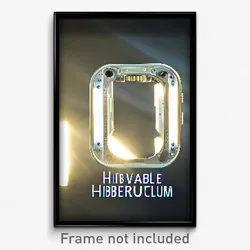 Pixel Art Poster - Valuable Hibernaculum (8 Bit Psychedelic Video Game Print)