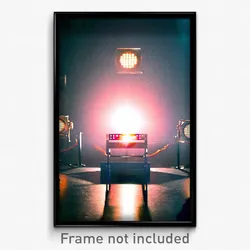 Pixel Art Poster - Glamorous Movie Studio (8 Bit Psychedelic Video Game Print)