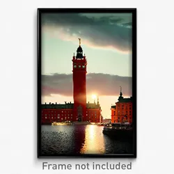 Pixel Art Poster - Velvety Stockholm (8 Bit Psychedelic Trippy Video Game Print)