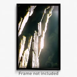 Pixel Art Poster - Giant Scar (8 Bit Psychedelic Trippy Weird Video Game Print)
