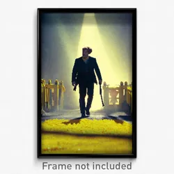 Pixel Art Poster - Yellow Warren (8 Bit Psychedelic Trippy Video Game Print)