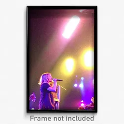 Pixel Art Poster - Homely Concert (8 Bit Psychedelic Trippy Video Game Print)