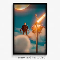 Pixel Art Poster - Tremendous Morass (8 Bit Psychedelic Trippy Video Game Print)