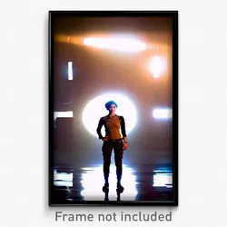 Pixel Art Poster - Tan Rise (8 Bit Psychedelic Trippy Weird Video Game Print)