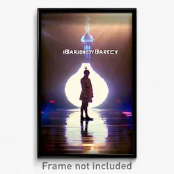 Pixel Art Poster - Striking Baronetcy (8 Bit Psychedelic Video Game Print)
