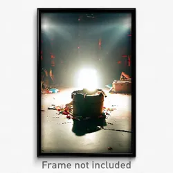 Pixel Art Poster - Original Waste (8 Bit Psychedelic Trippy Video Game Print)