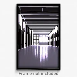 Pixel Art Poster - Stunning Warehouse (8 Bit Psychedelic Video Game Print)
