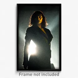 Pixel Art Poster - Dramatic Darkness (8 Bit Psychedelic Trippy Video Game Print)