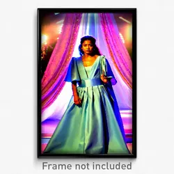 Pixel Art Poster - Wide Dais (8 Bit Psychedelic Trippy Weird Video Game Print)