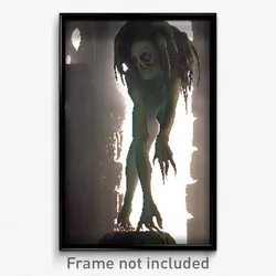 Pixel Art Poster - Watery Grotesque (8 Bit Psychedelic Trippy Video Game Print)