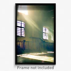 Pixel Art Poster - Standard Asylum (8 Bit Psychedelic Trippy Video Game Print)