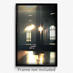 Pixel Art Poster - Shadowy Ballroom (8 Bit Psychedelic Trippy Video Game Print)